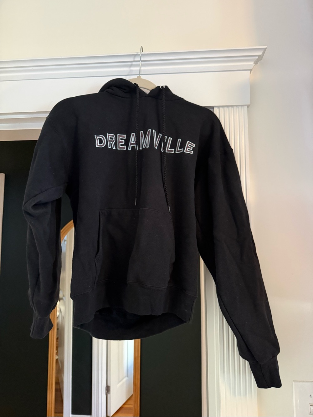 Dreamville Black Embroidered Hoodie Hanes Ultimate Cotton Size S
